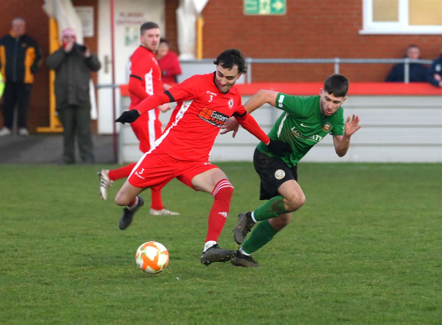 Amir Ward on the ball