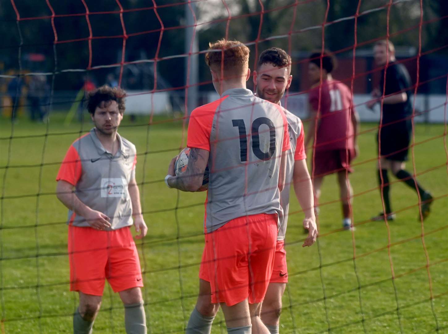 Matteo Perkins celebrating scoring a penalty