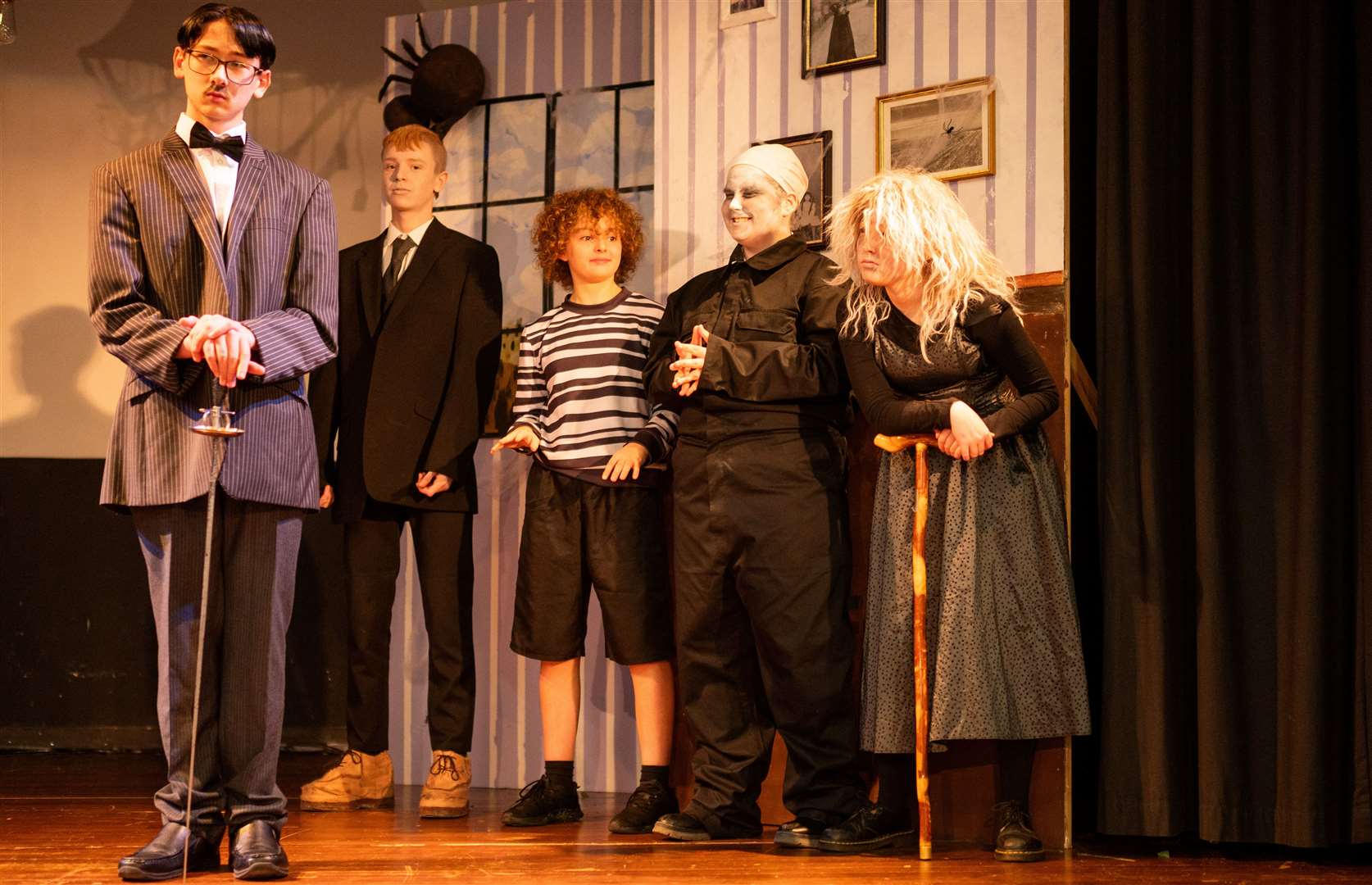 Morticia, Gomez, Wednesday and Puglsely will be joined by Uncle Fester, Grandmama and Lurch, when Marshland High School stages The Addams Family Musical from November 7 to 9.