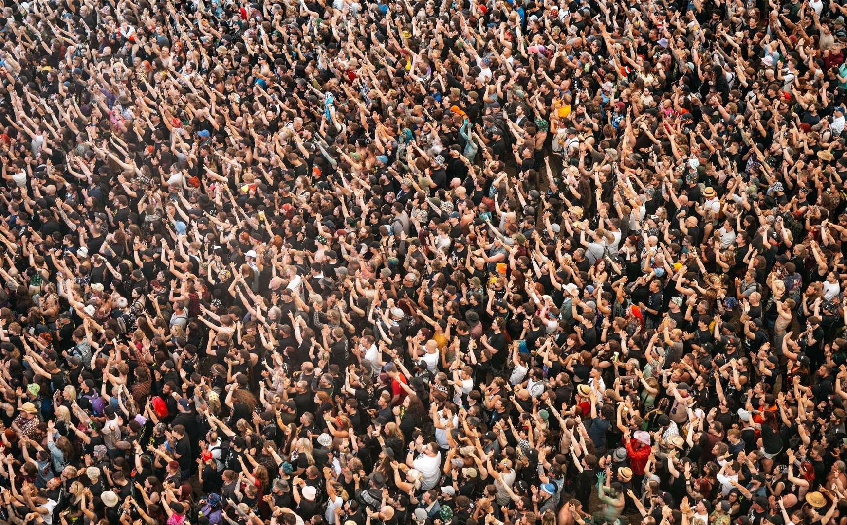 100,000 people enjoyed this year's event. Picture: Download Festival