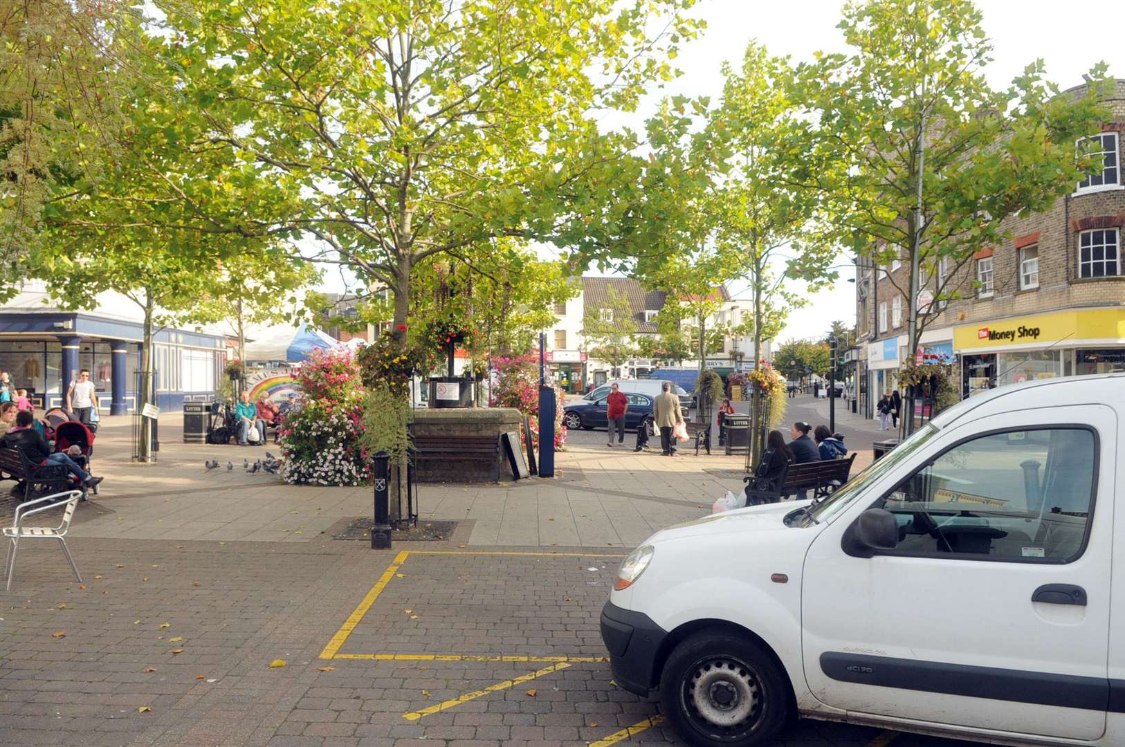 Wisbech Market Place.
