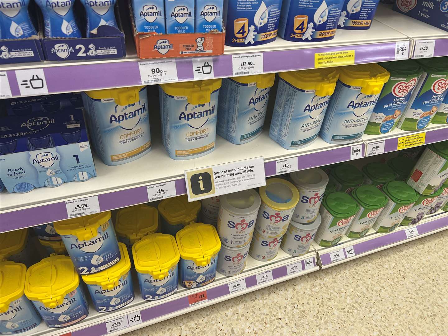 Healthy Start vouchers help parents get money off their infant formula or cow’s milk