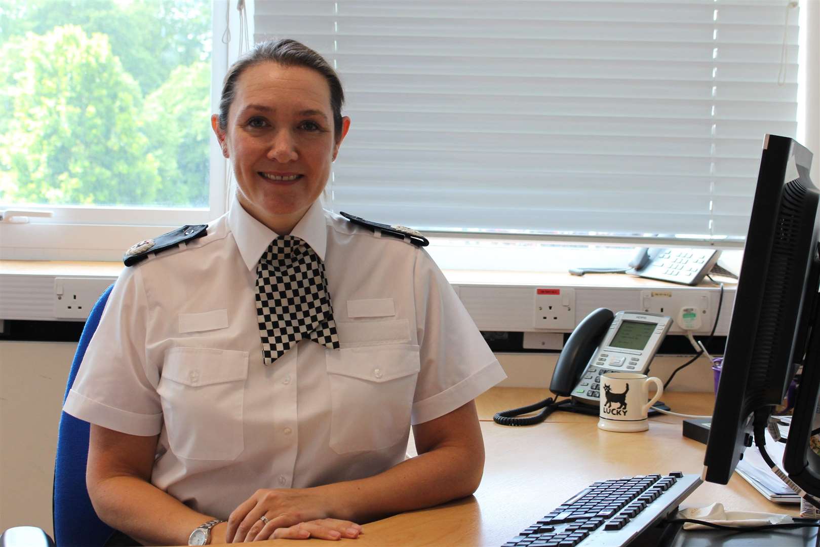 Cambridgeshire's new Assistant Chief Constable Vicki Evans, is delighted to have joined the local force. (35008139)