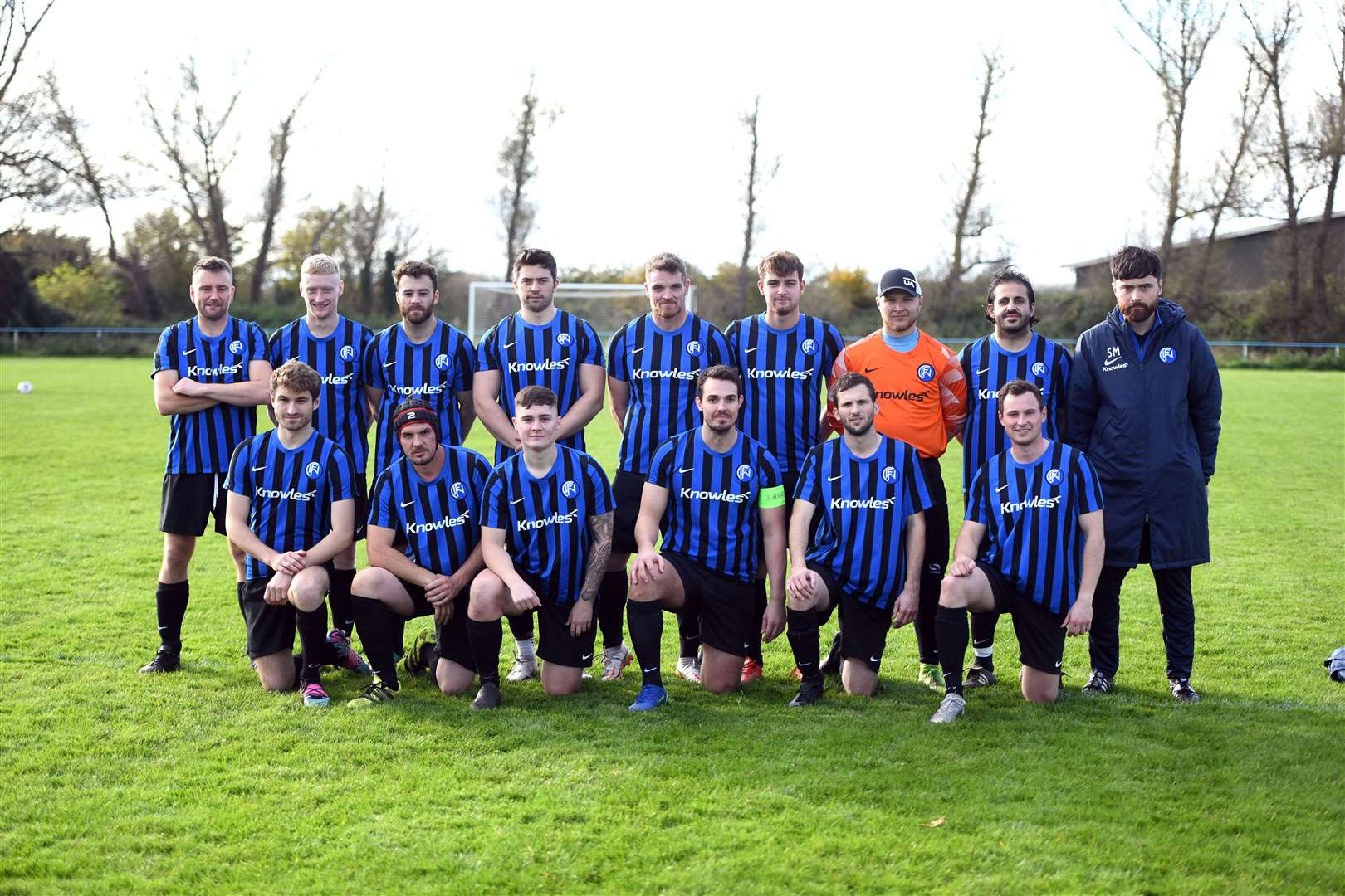Wimblington, from left (back) Marc Sheeran, Nicky Ward,Aaron Elmore, Sean Saxby, Martin Porter, Liam Brady, Josh Fox Stelios Andreou, Sean Mckay, (front) Sam Harradine, Steve Daplyn, Brandon Ransome, Alex Knowles, Rory Parker and Tom Mclelland.