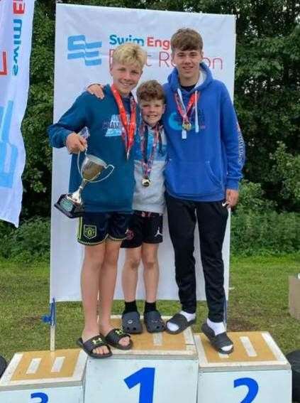 Open water podium joy for March Marlins