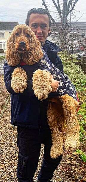 Sam Kiddle from Wisbech not only found his career but also his companion Sonny thanks to the RSPCA. (54786055)