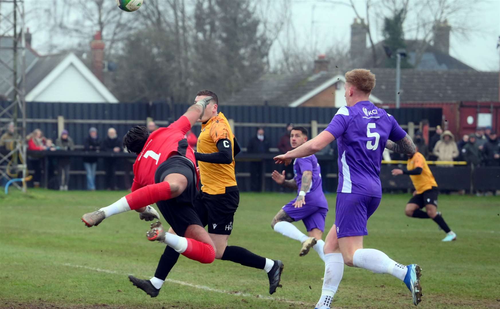 March v Daventry in the Last 32 of the FA Vase