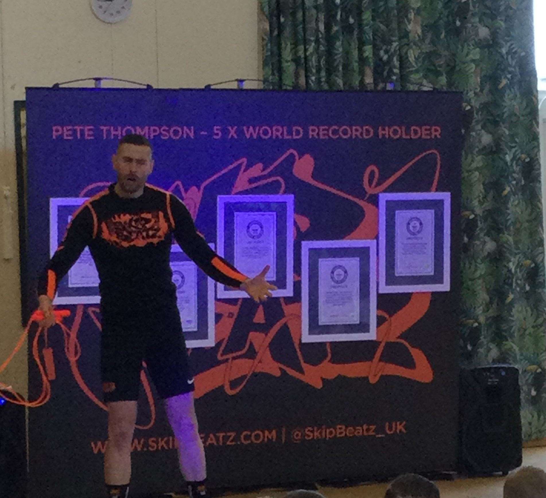 Pupils at All Sainst Academy In March learned the art of speed skipping. (56952647)
