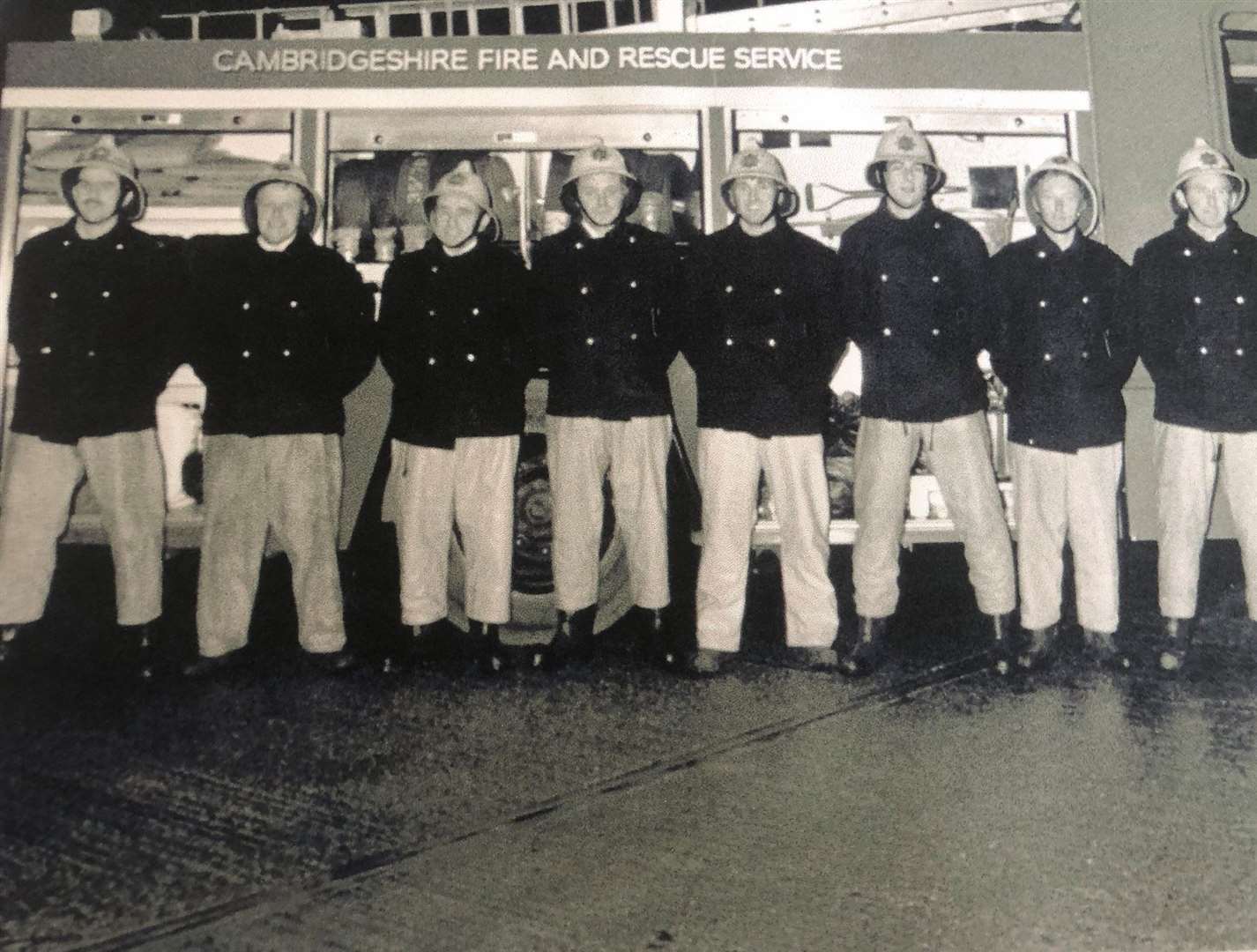 Clive Allen has been a firefighter in Chatteris for four decades.