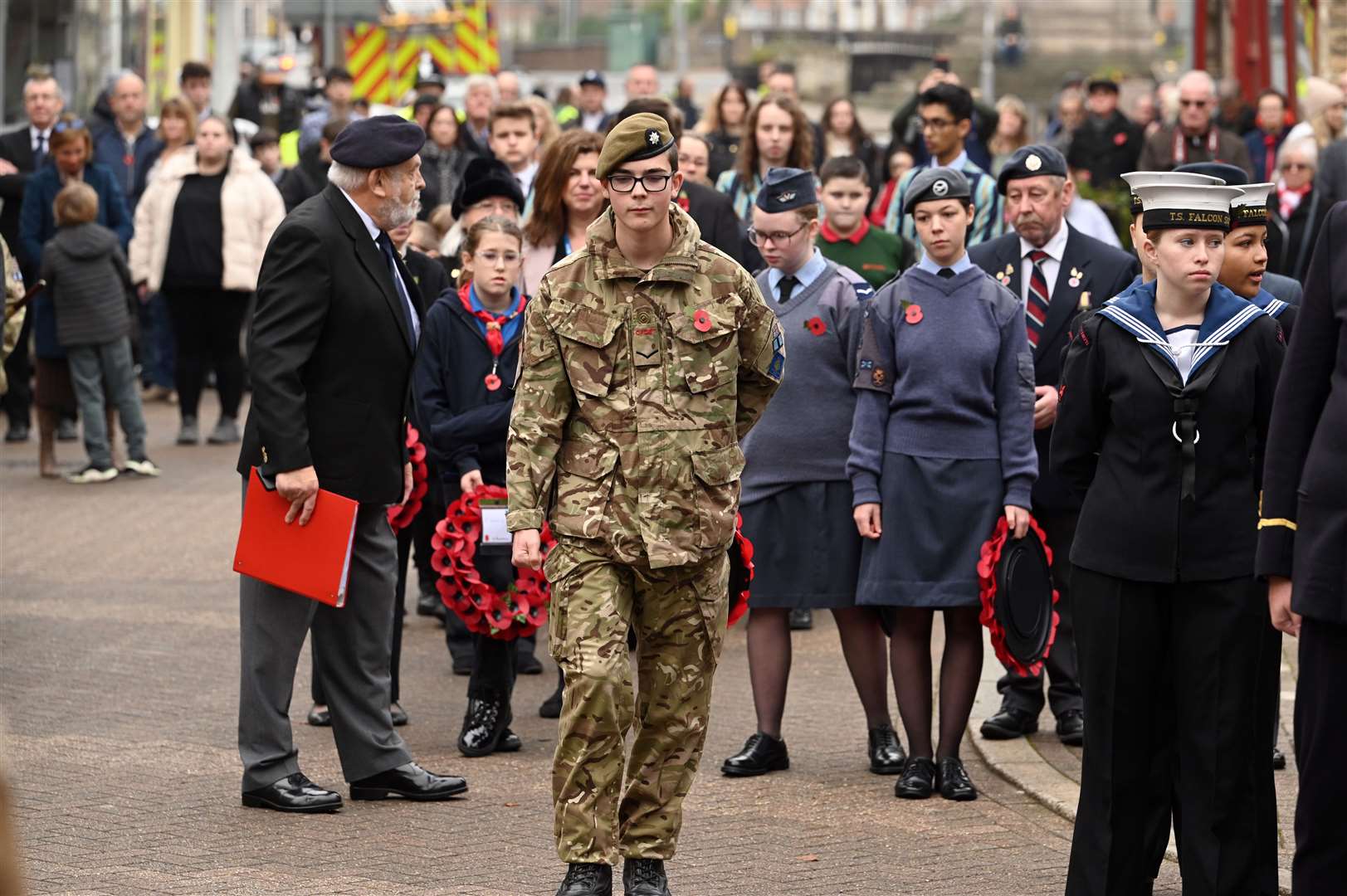 Wisbech Remembrance Day. (60607387)