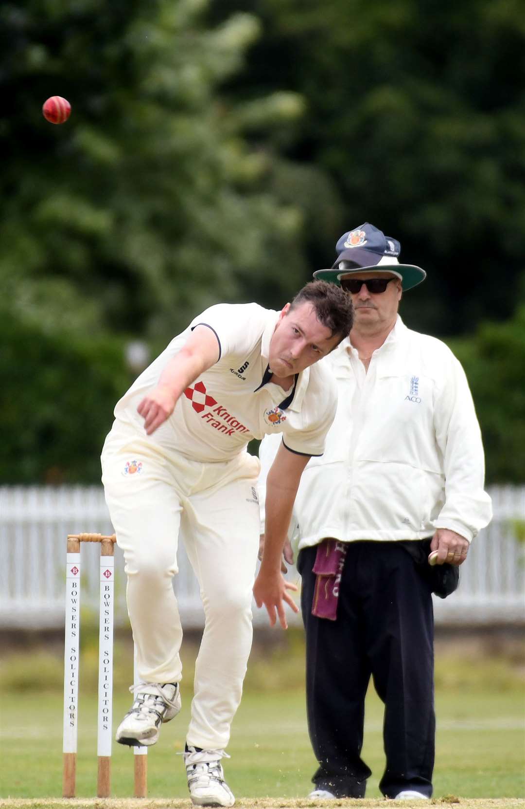 March 1st v Wisbech 1st Cricket Action..Kieran Haynes. (12495957)