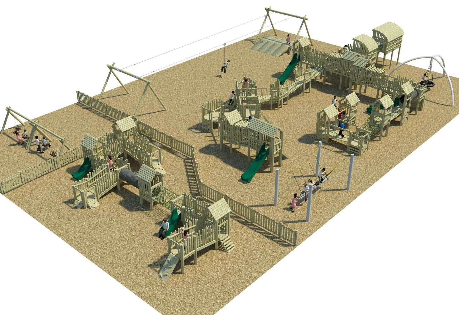 Worzals is unveiling a new £300,000 covered play area in time for Easter