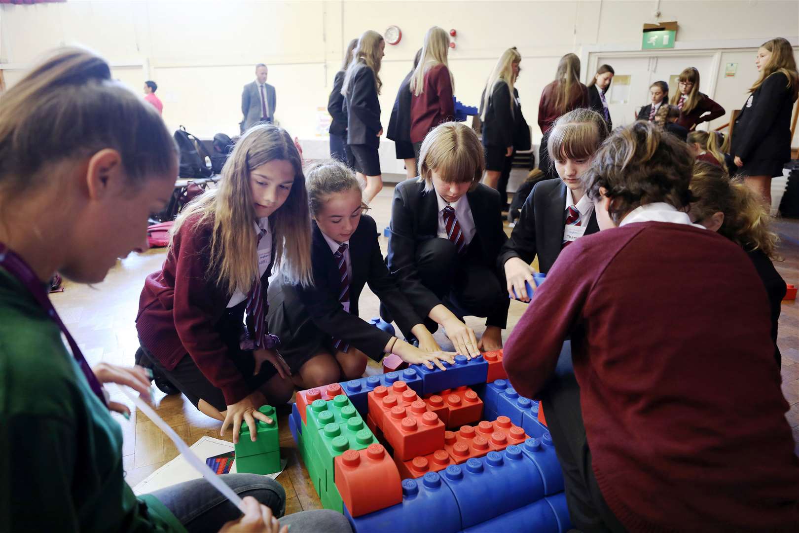 Wisbech 2020 hosted a women in engineering day at the Queen Mary Centre. (28866236)