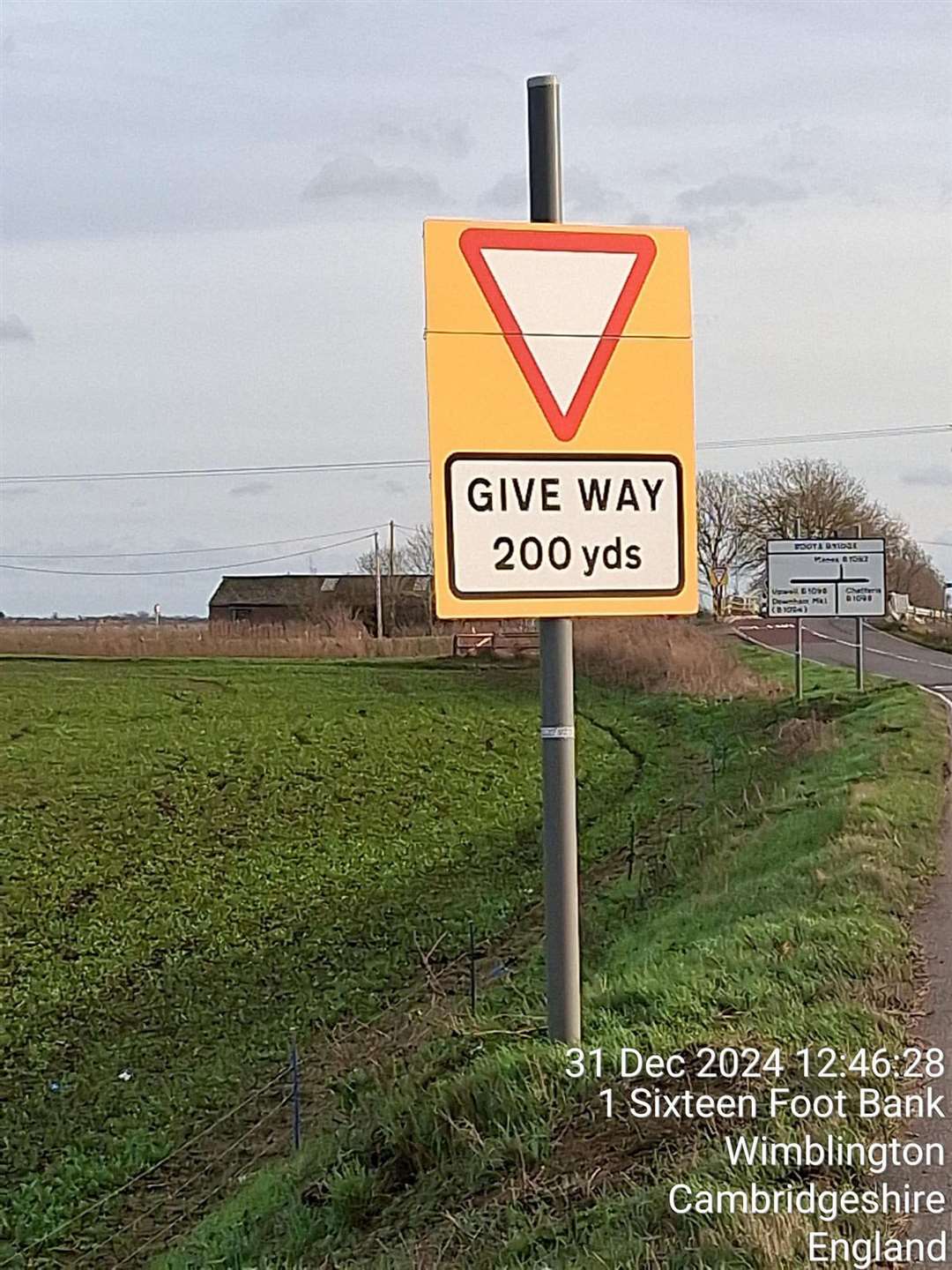 New signs were installed in the summer to help improve safety