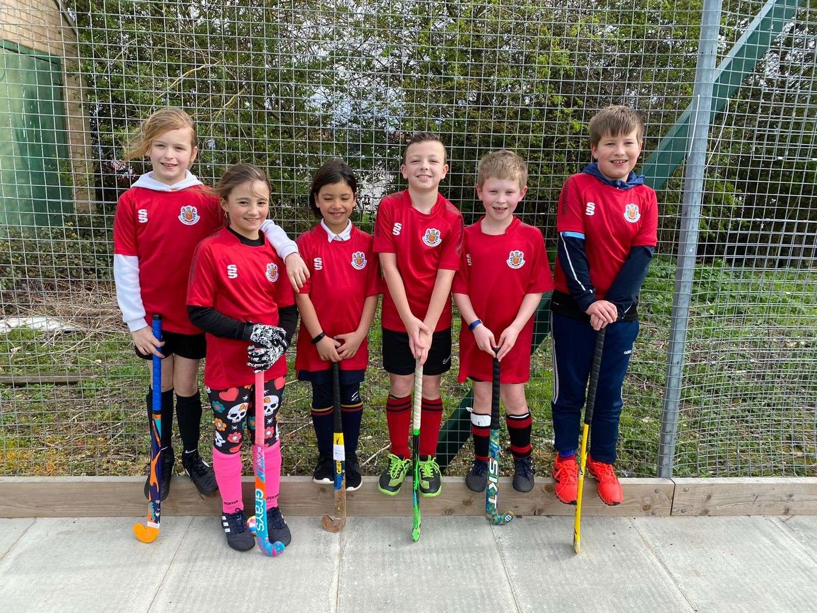 Wisbech under 10s, from left: Lilyanna Drew, Jasmine McClagish, Jasmine Carter, Conor Greville, Thomas Overland, Morgan Layton (31721876)