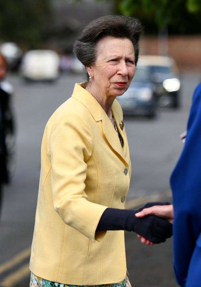 Princess Anne was in Wisbech today visiting the Queen Mary Centre and talking to local dignitaries. (56716158)