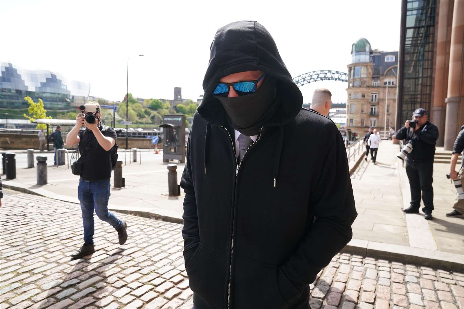 Adam Carruthers is on trial (PA)