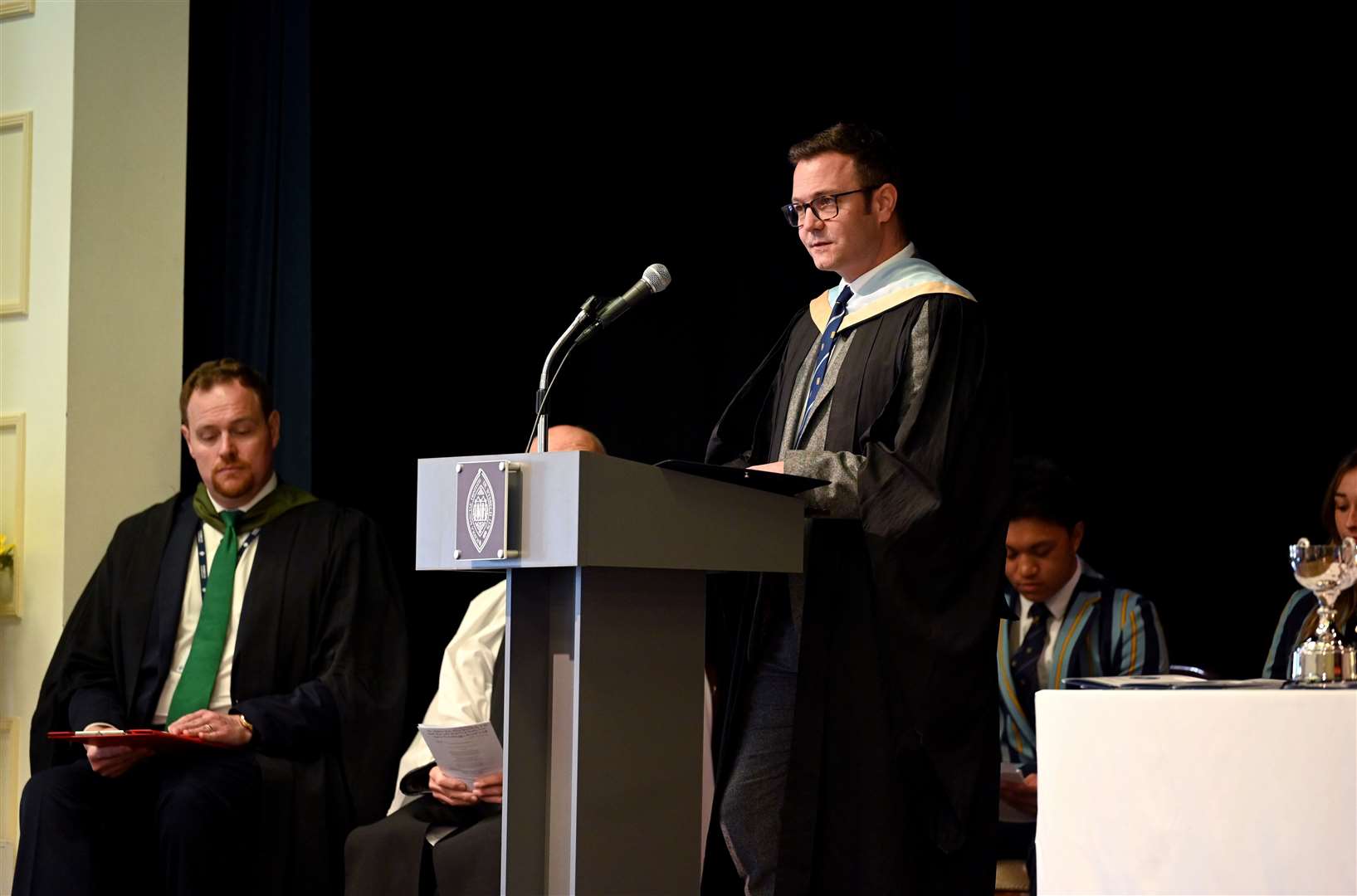 Headmaster Barney Rimmer. Pictures: Wisbech Grammar School (Adam Fairbrother)