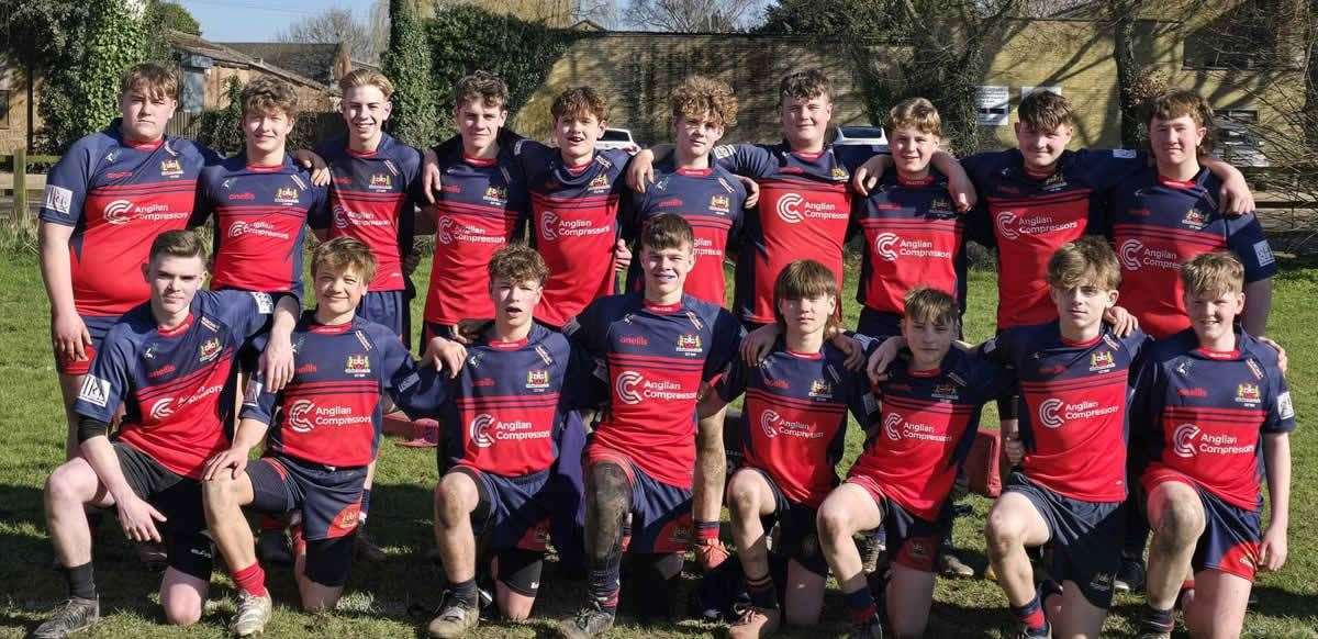 Wisbech under-15s - proved too strong for Norwich on Sunday.