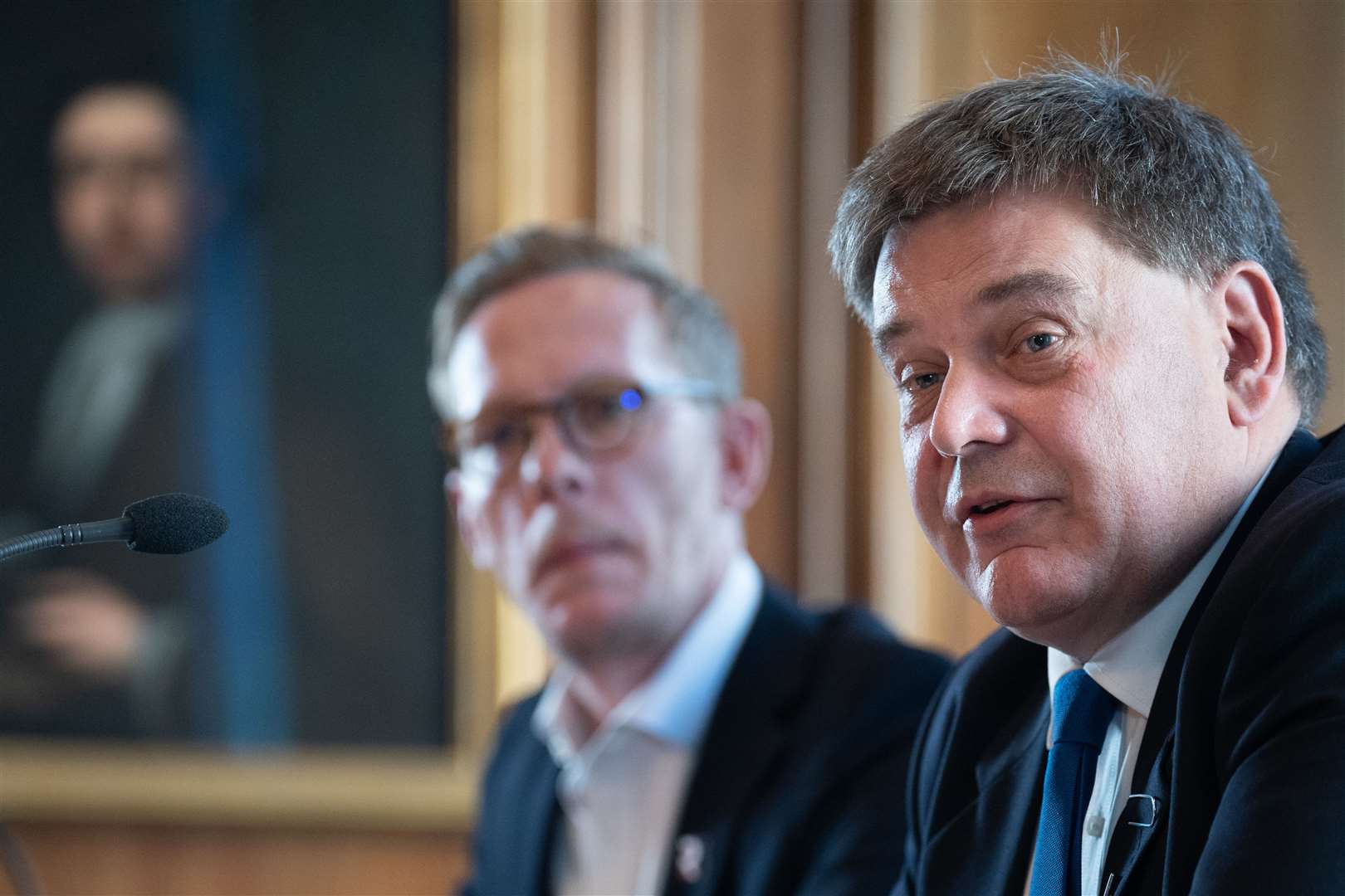 Andrew Bridgen joined Reclaim – which was founded by actor Laurence Fox – in 2023 after being expelled from the Conservative Party (Stefan Rousseau/PA)