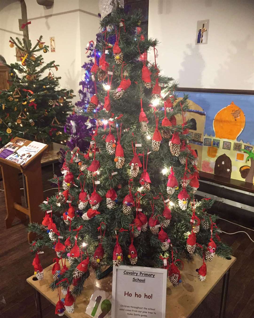 The Cavalry School's Christmas Tree from last year's festival.