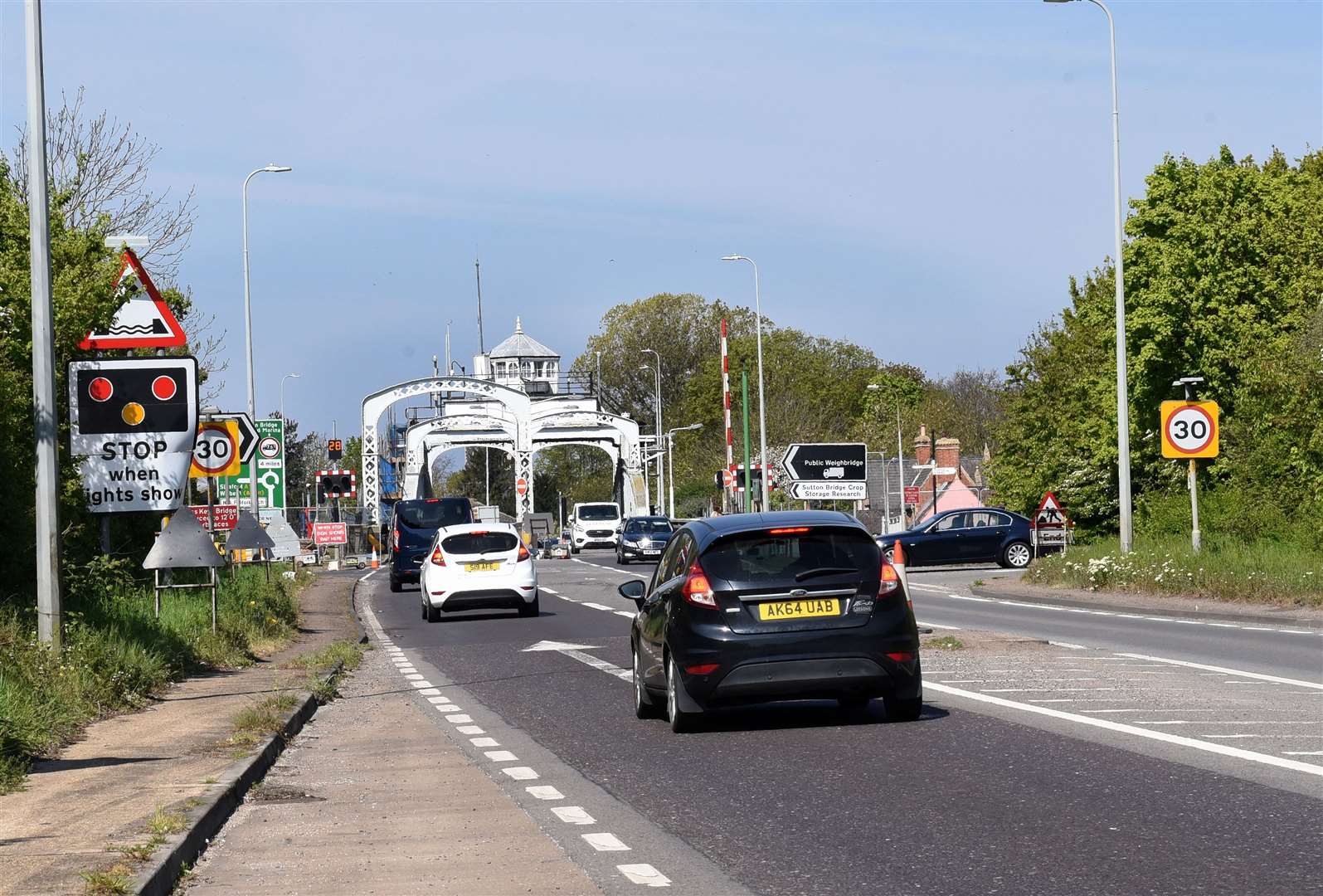 The A17 close to Sutton Bridge (Stock image)