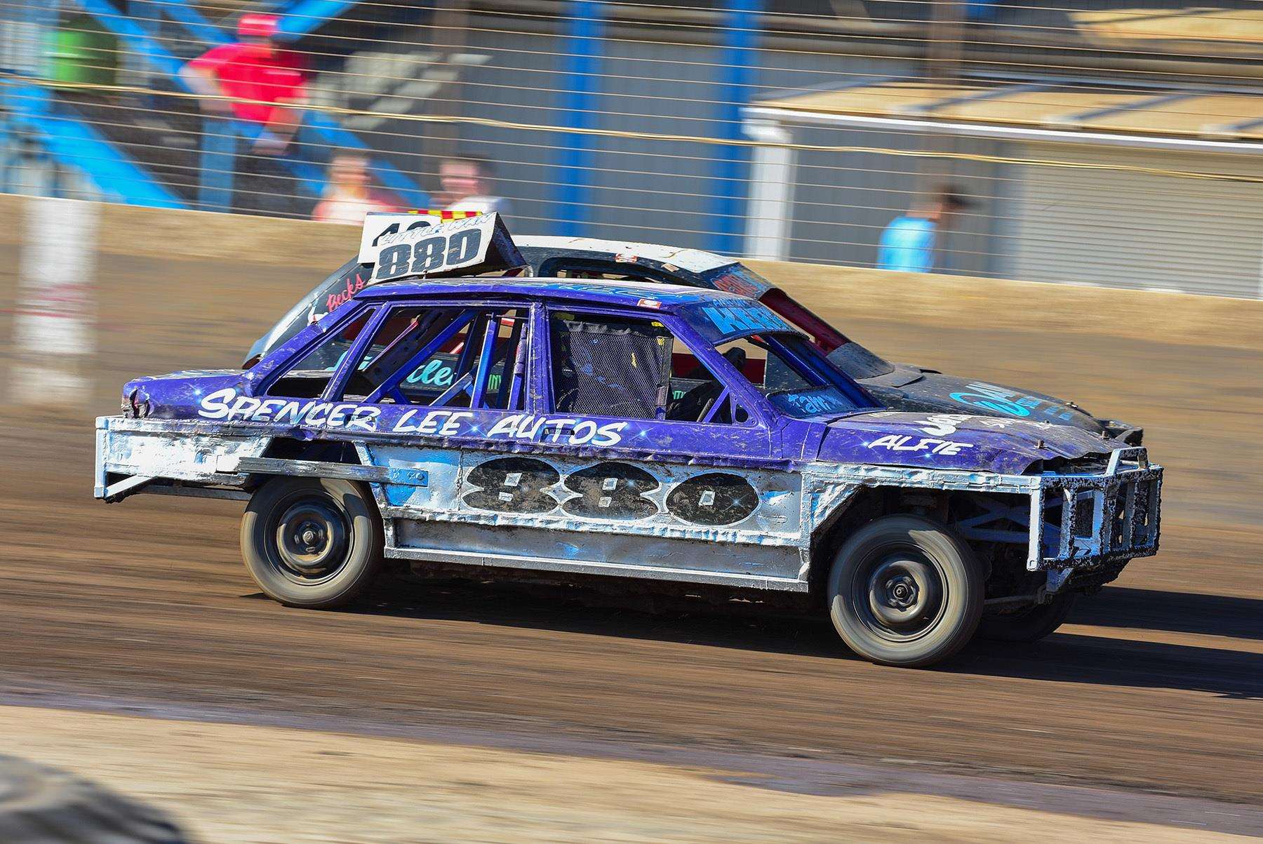 Wisbech’s Anthony Kerr put in his best performance in the 1300 Stock Cars since moving into the formula. (2588871)