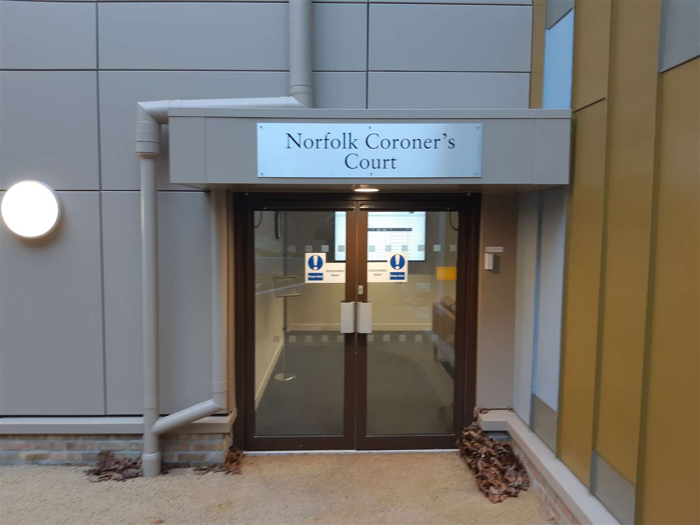 An inquest was opened into the deaths of the Gedney family at the Norfolk Coroner's Court at County Hall, Norwich (62213727)
