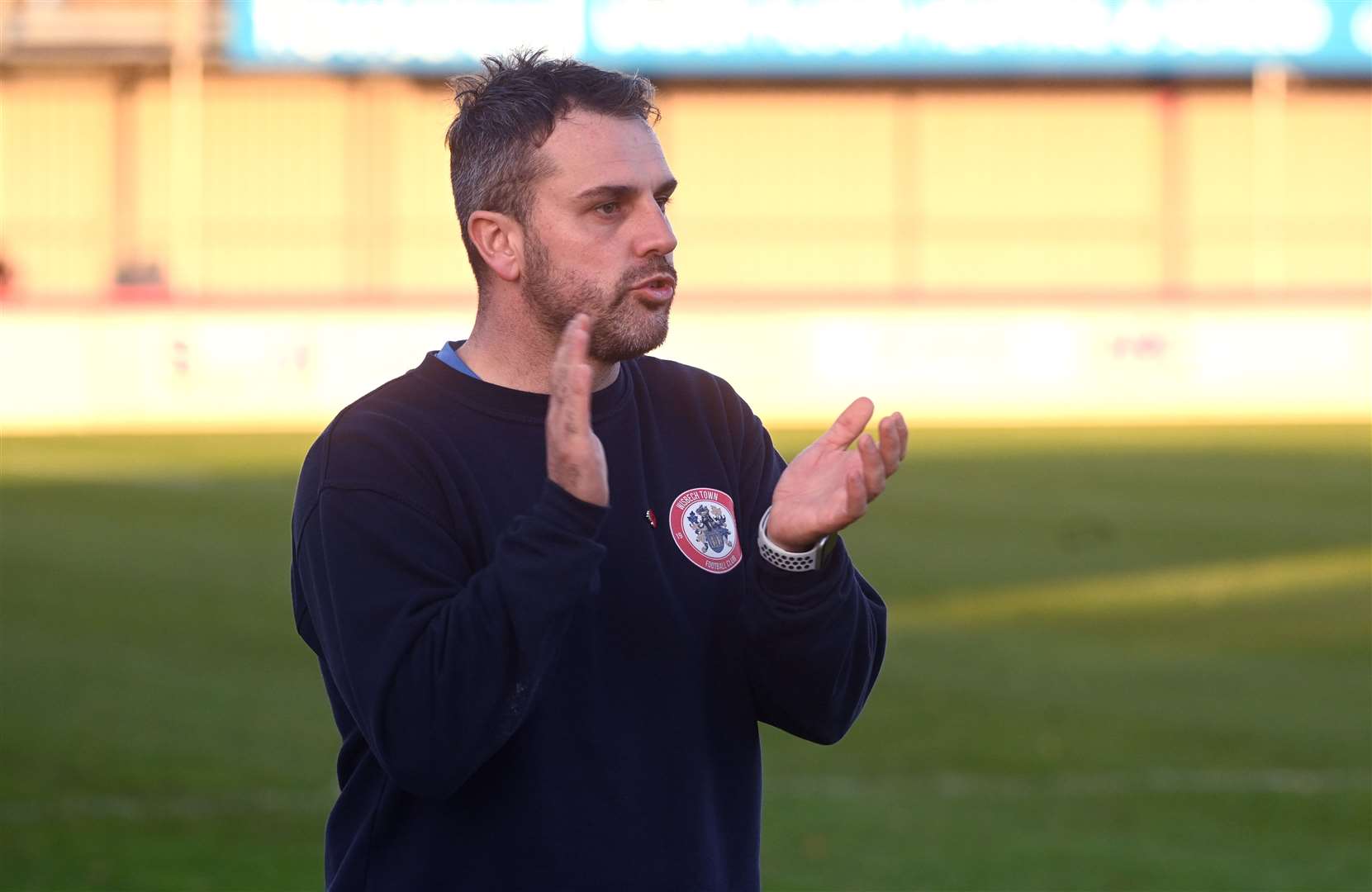 Fenmen manager Leon Mettam