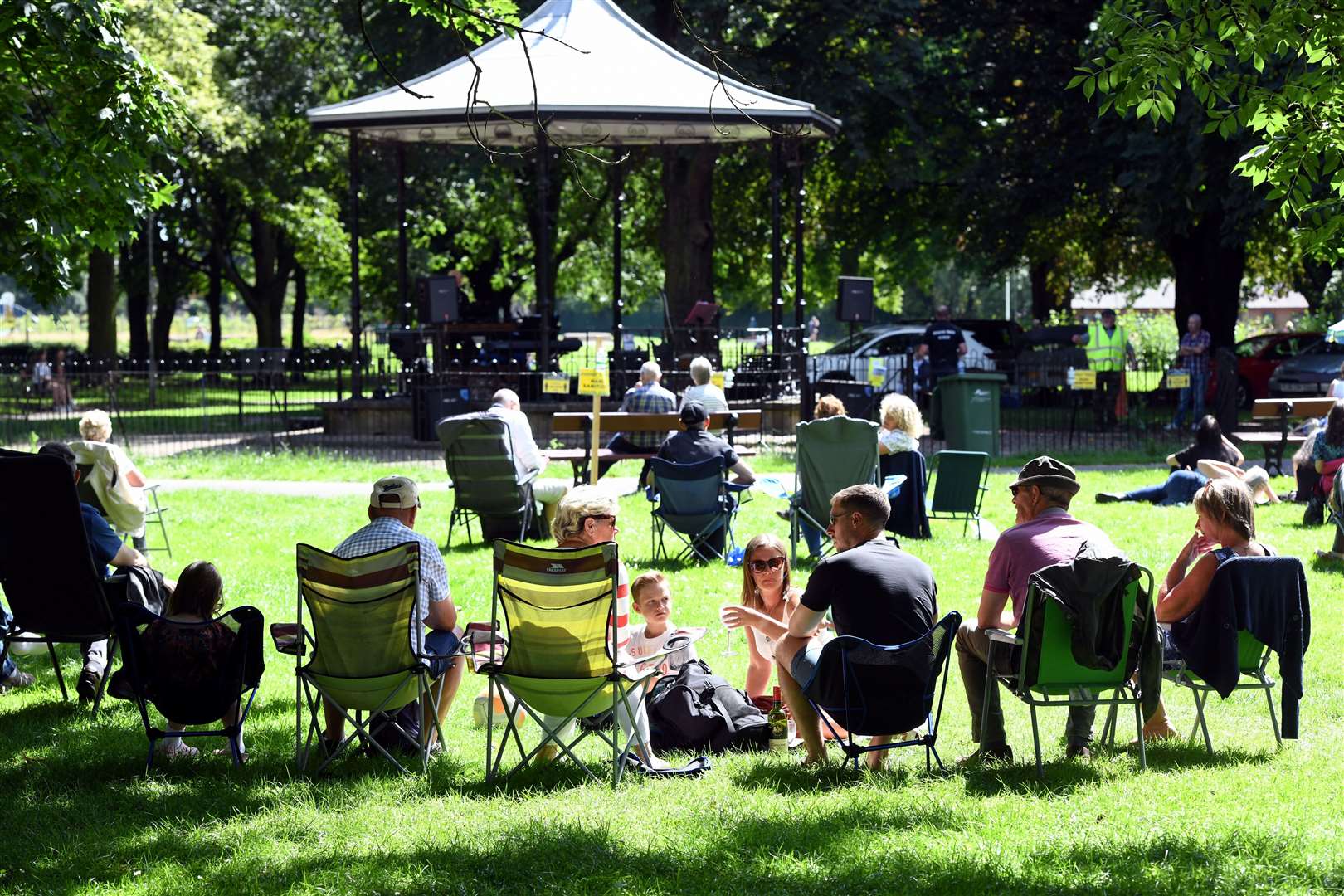 Wisbech Bandstand concerts attracted large crowds
