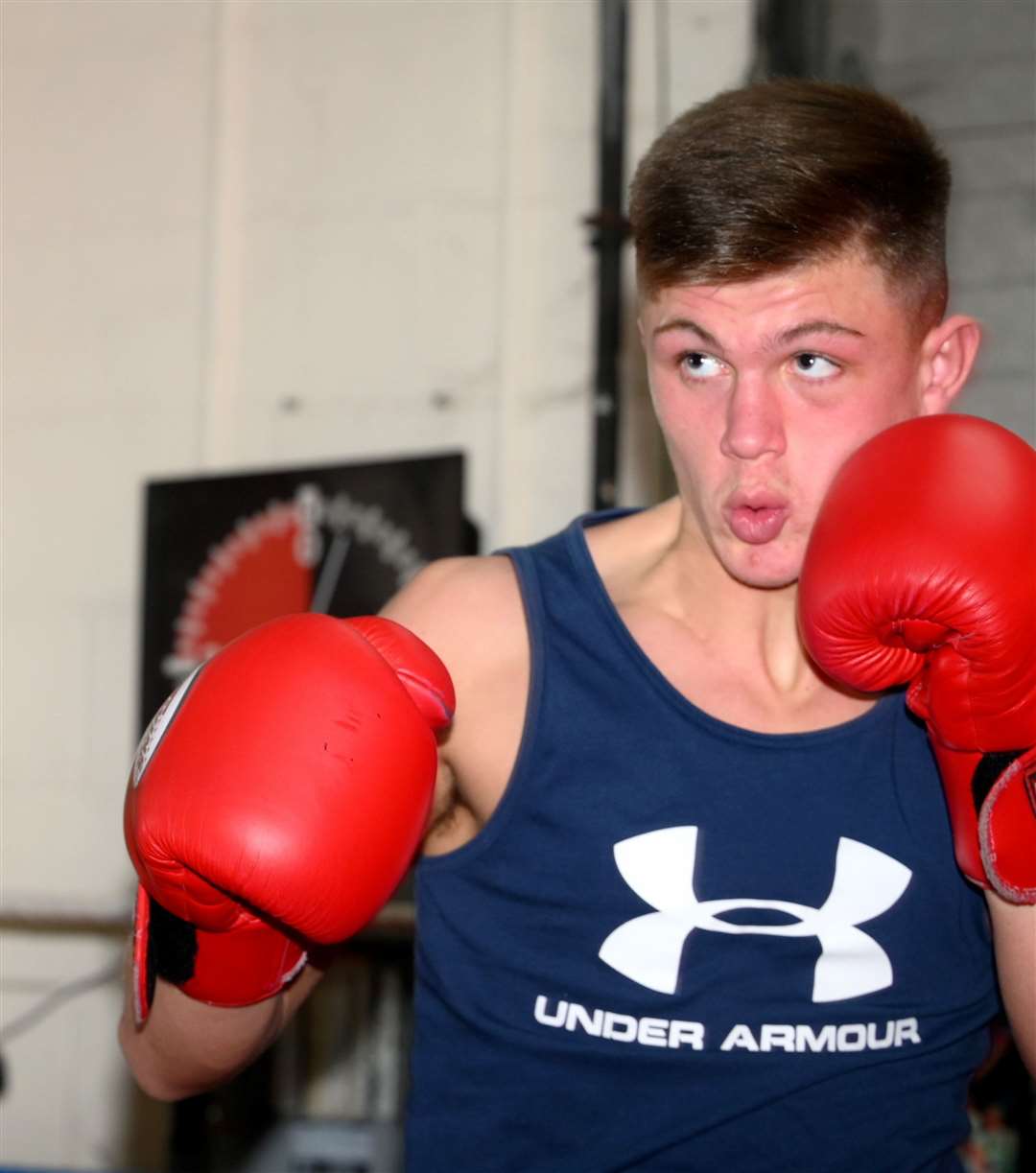 Harley Burrows, under 75kg England Boxing Youth champion