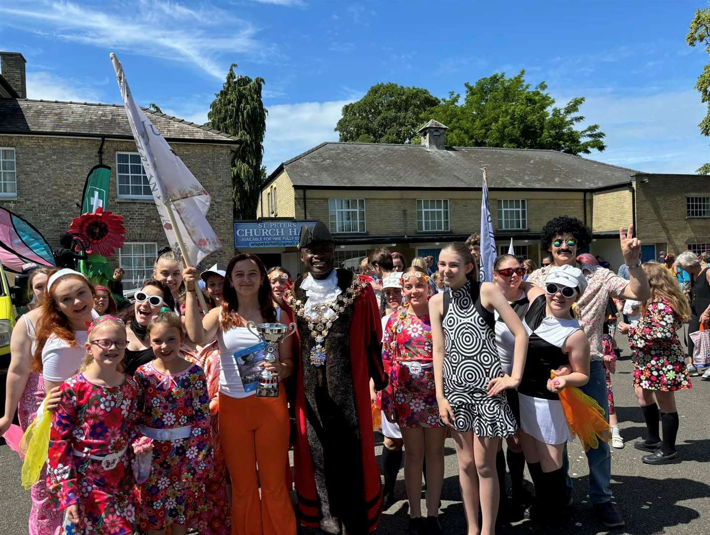 Nine Lives Theatre Company won the junior category. Photo: Wisbech Town Council.