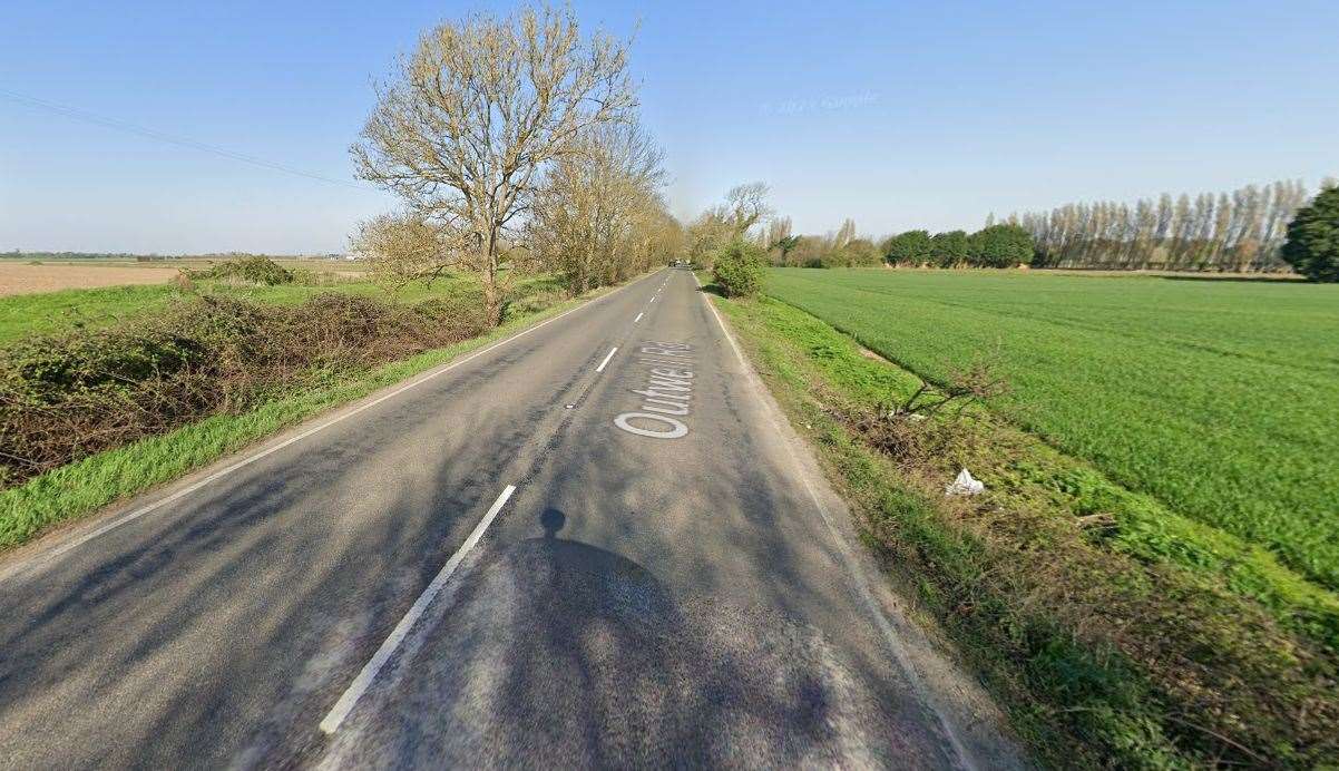 Man caught drink driving on Outwell Road. Picture: Google Maps