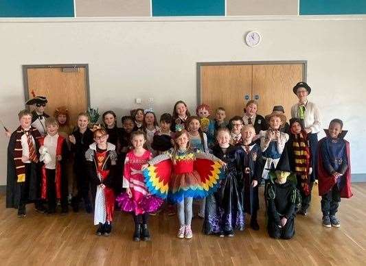 Children and staff at Cromwell Community College in Chatteris dressed up for World Book Day