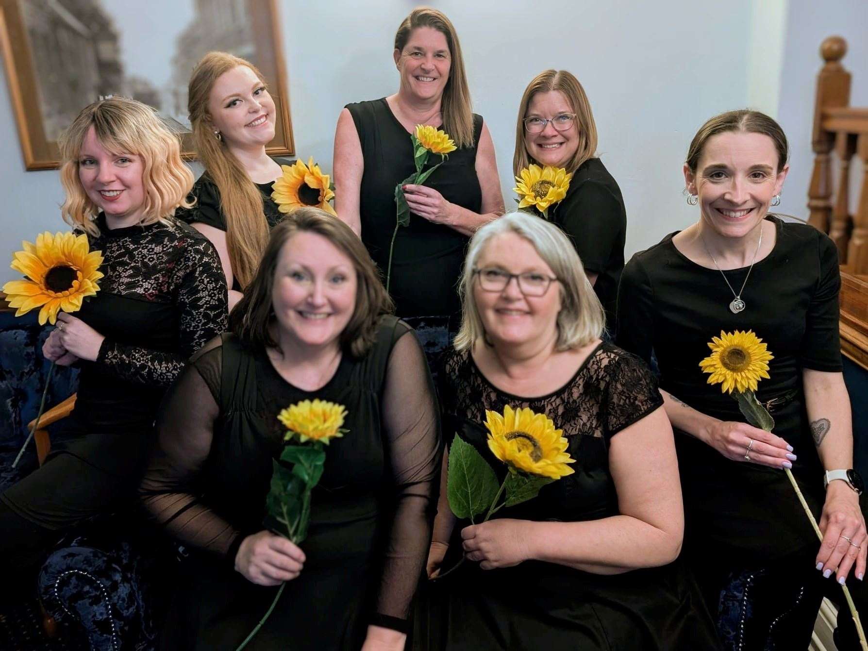 Calendar Girls was performed at Upwell Village Hall