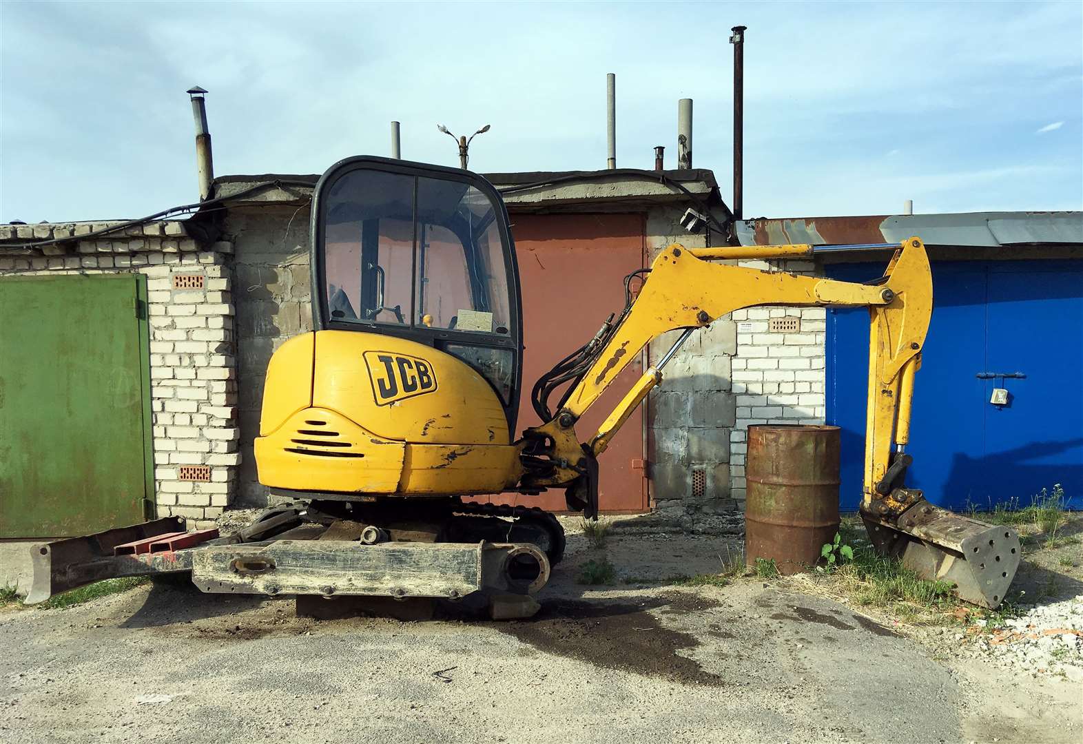A stock image of a JCB, similar to the one taken. Photo: iStock/Aliaksandr Litviniuk