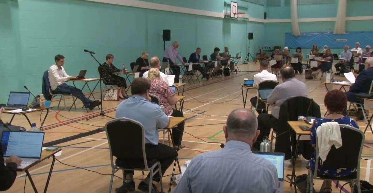 Tueday's full council meeting was held in Littleport. (49507832)