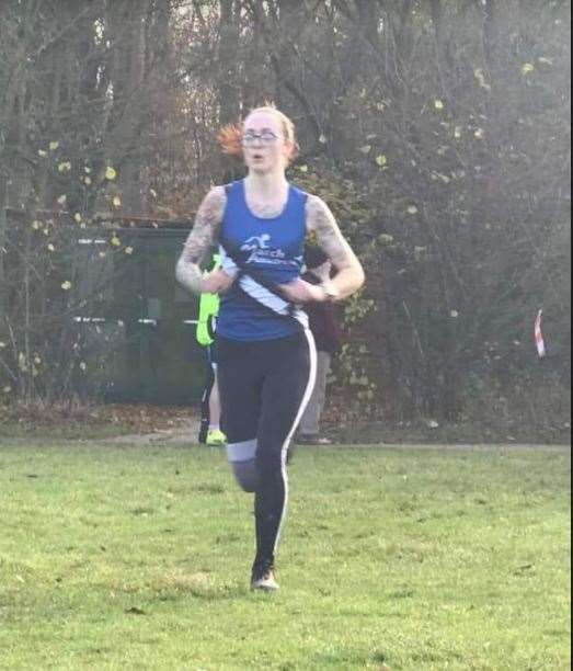 Dawn Veal in action