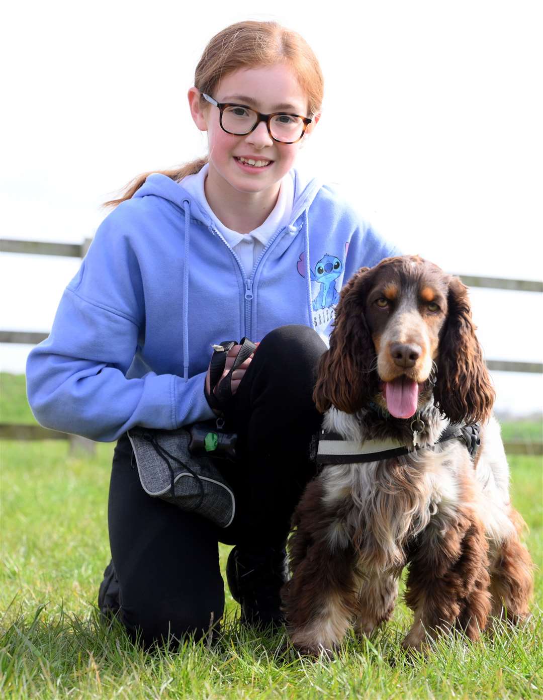 Dog show at Fenland Equestrian Centre....Amelia with Fudge..... (63451412)