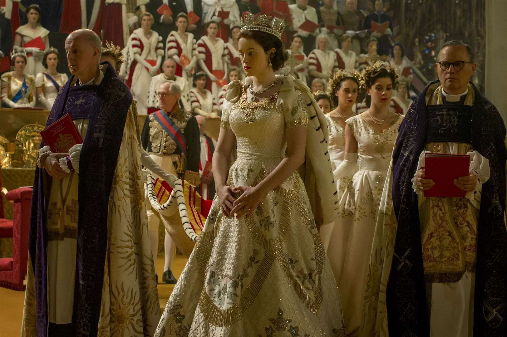 Netflix is behind a number of hit television series such as The Crown. Picture: Alex Bailey/ Netflix.