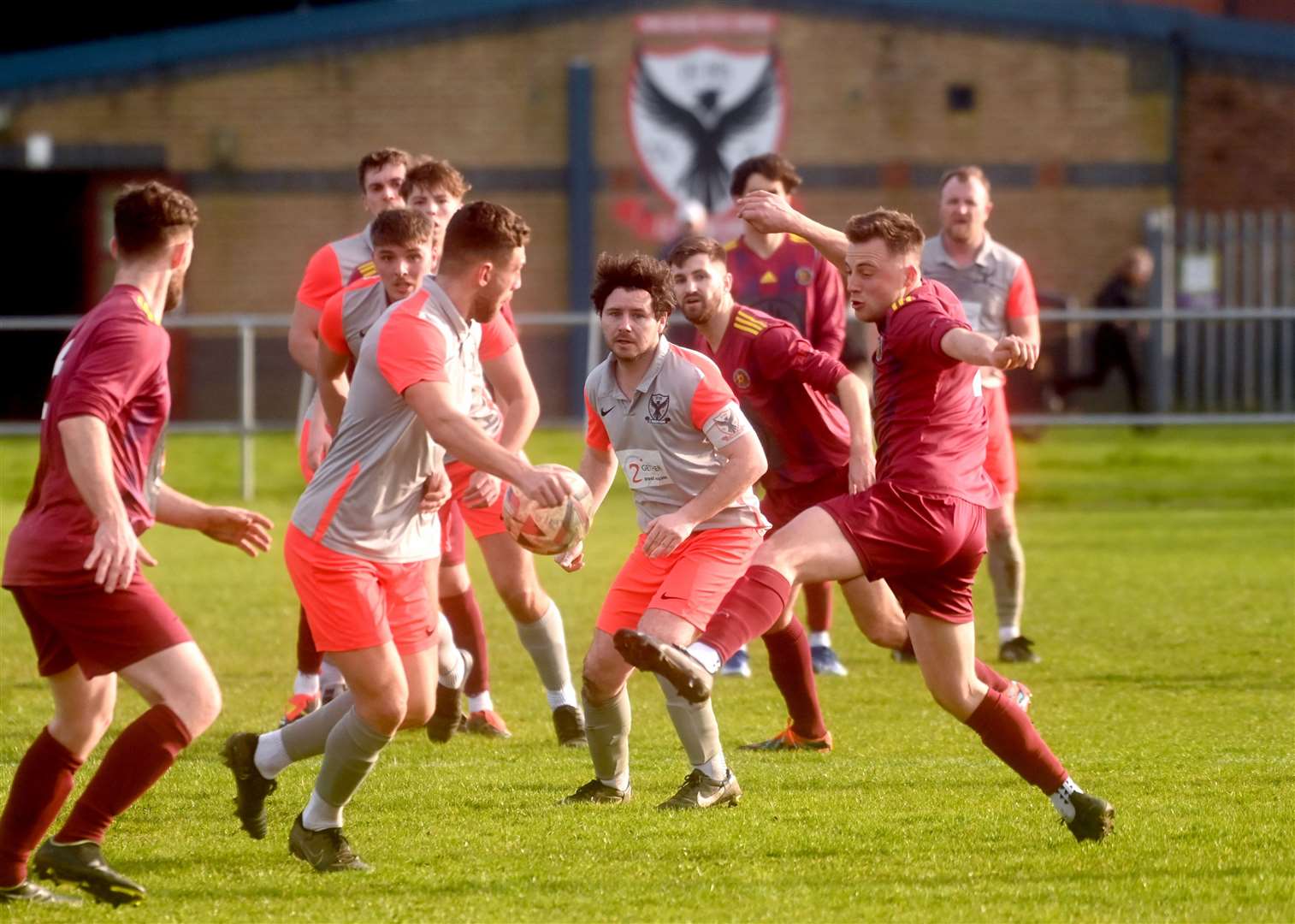 Parson Drove (Grey) v Dussindale & Hellesdon Rovers (Claret)