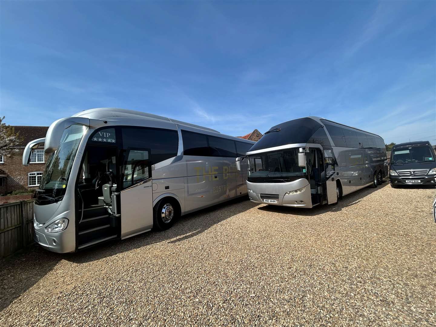 The luxury coaches
