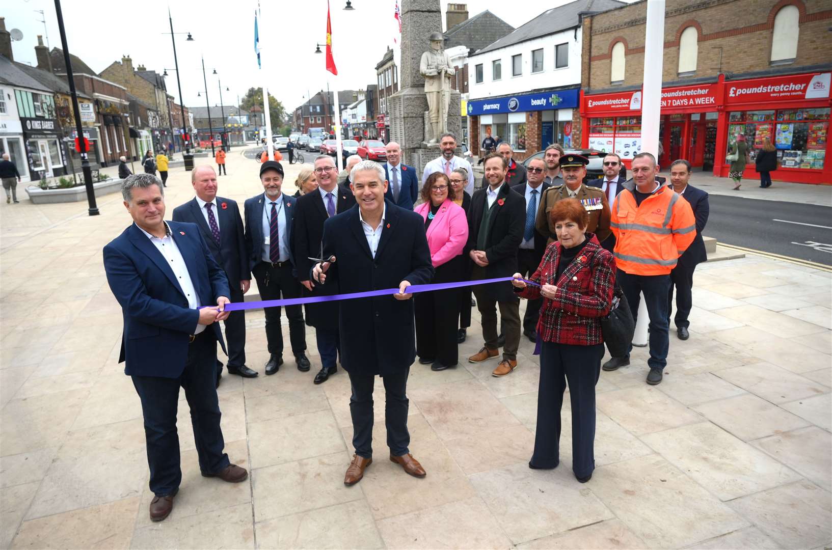 The official reopening of Broad Street