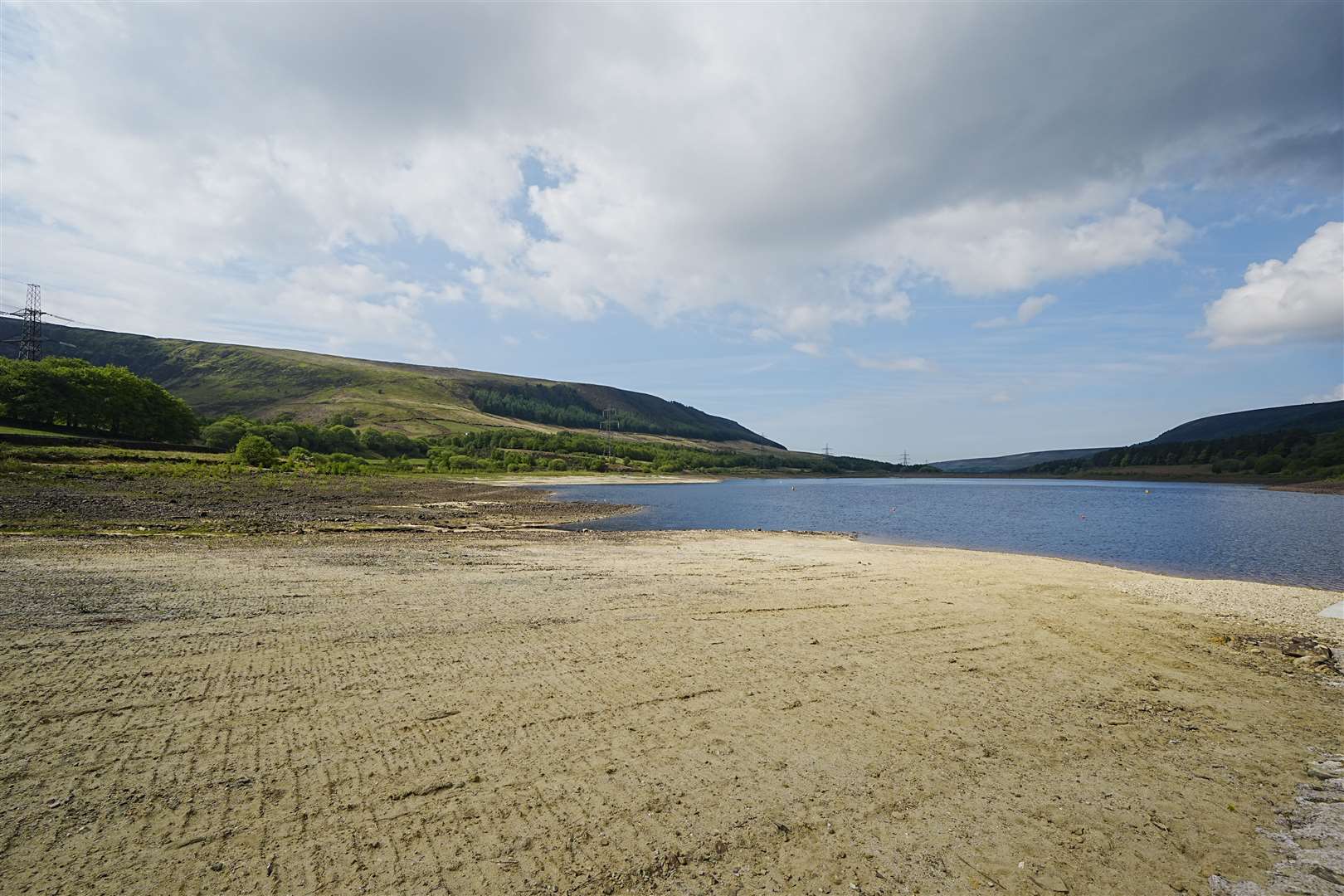Across England, reservoirs are 84% full – compared to 90% at the end of April in the 2022 drought year (Peter Byrne/PA)