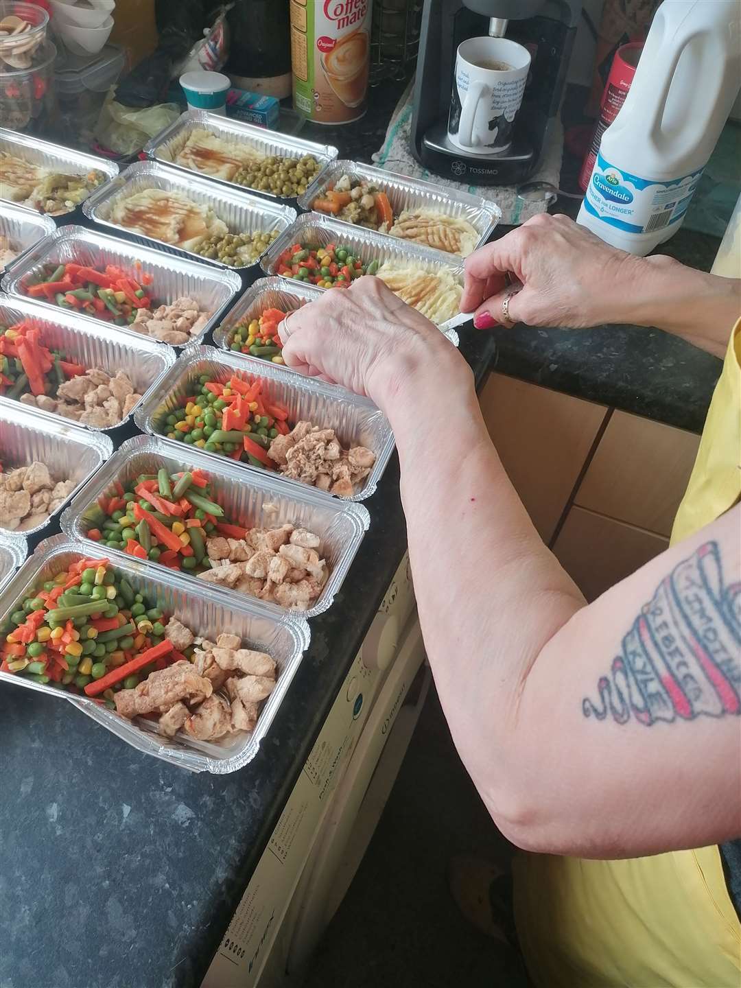 Caroline's meals are 'hot and hearty and free'