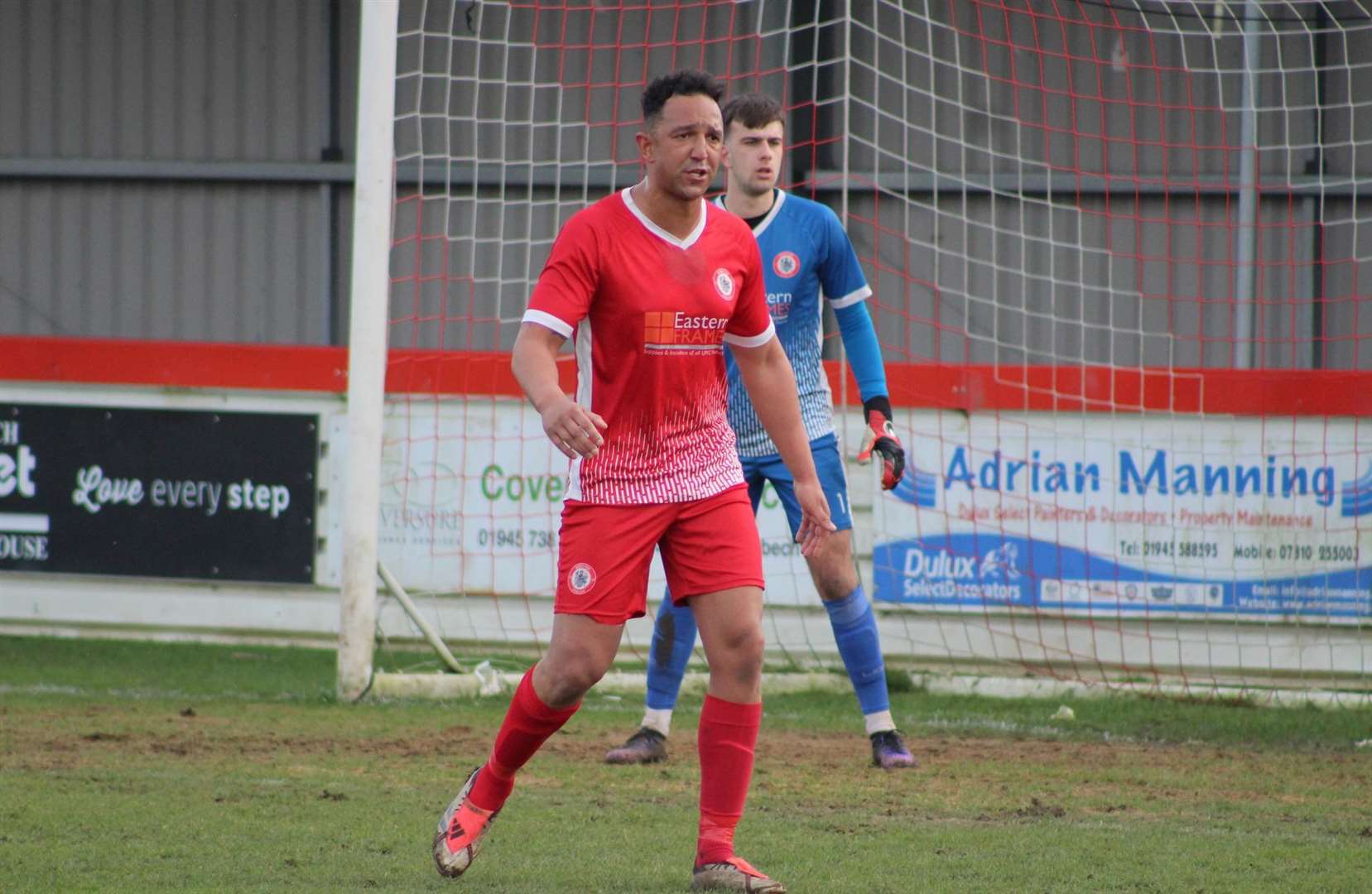 Kern Miller started for Wisbech after returning to the club. Picture: Erin Larham