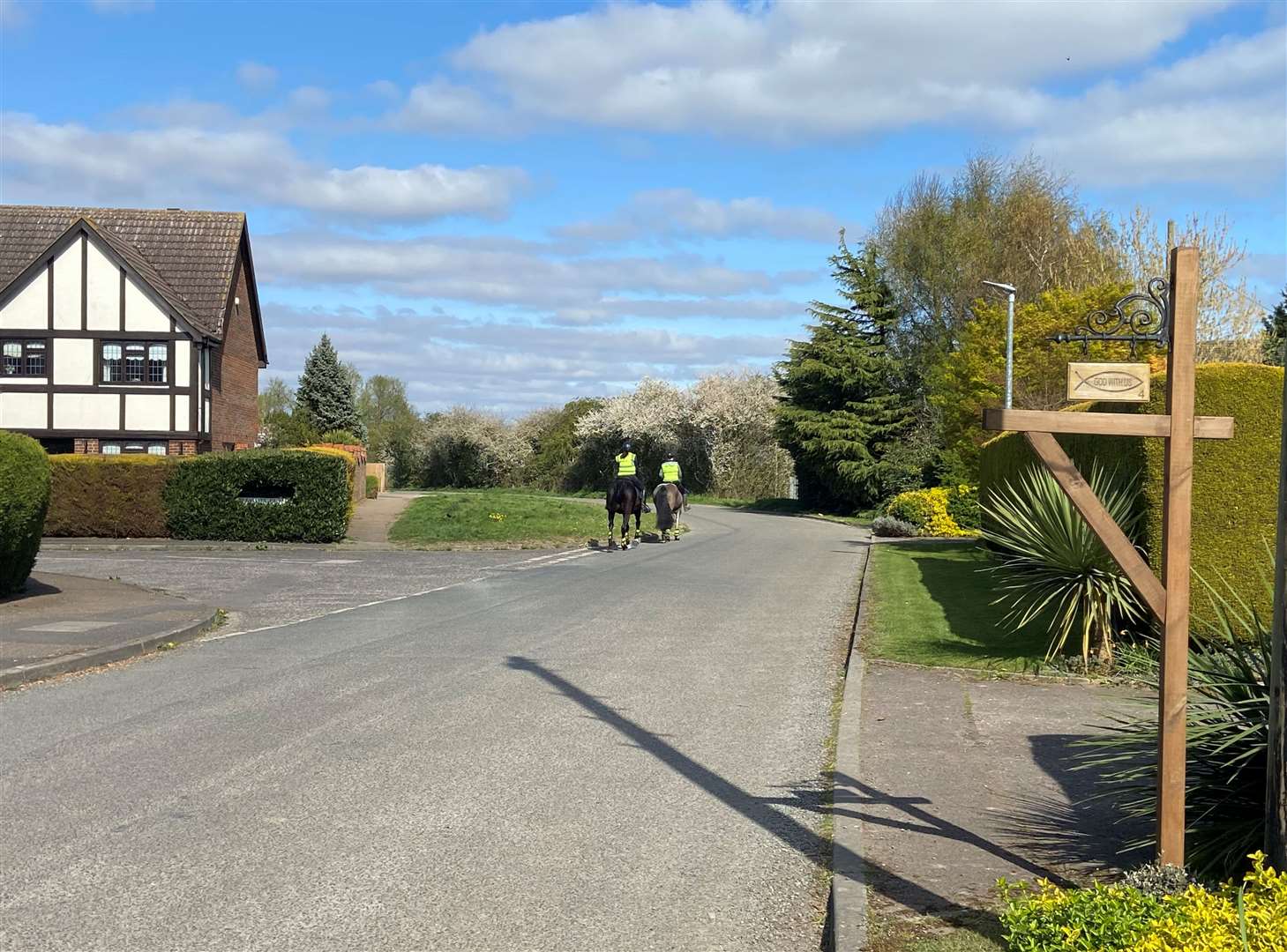 Is Walton Highway the 'wicked wild west' or 'a safe area'?