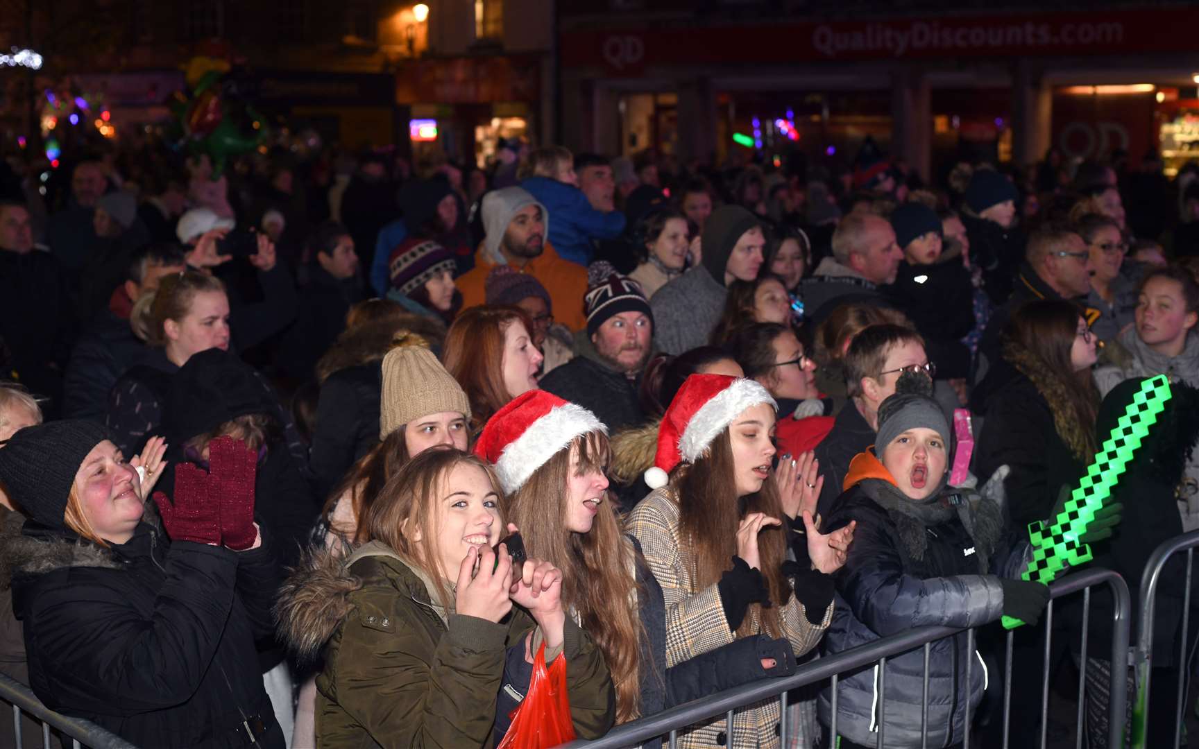 Wisbech Christmas Lights switch on. (53369316)