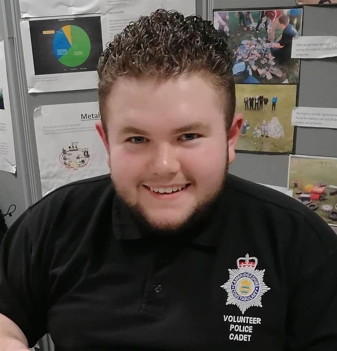 Billy Cunningham was the winner of the Young Person of the Year.