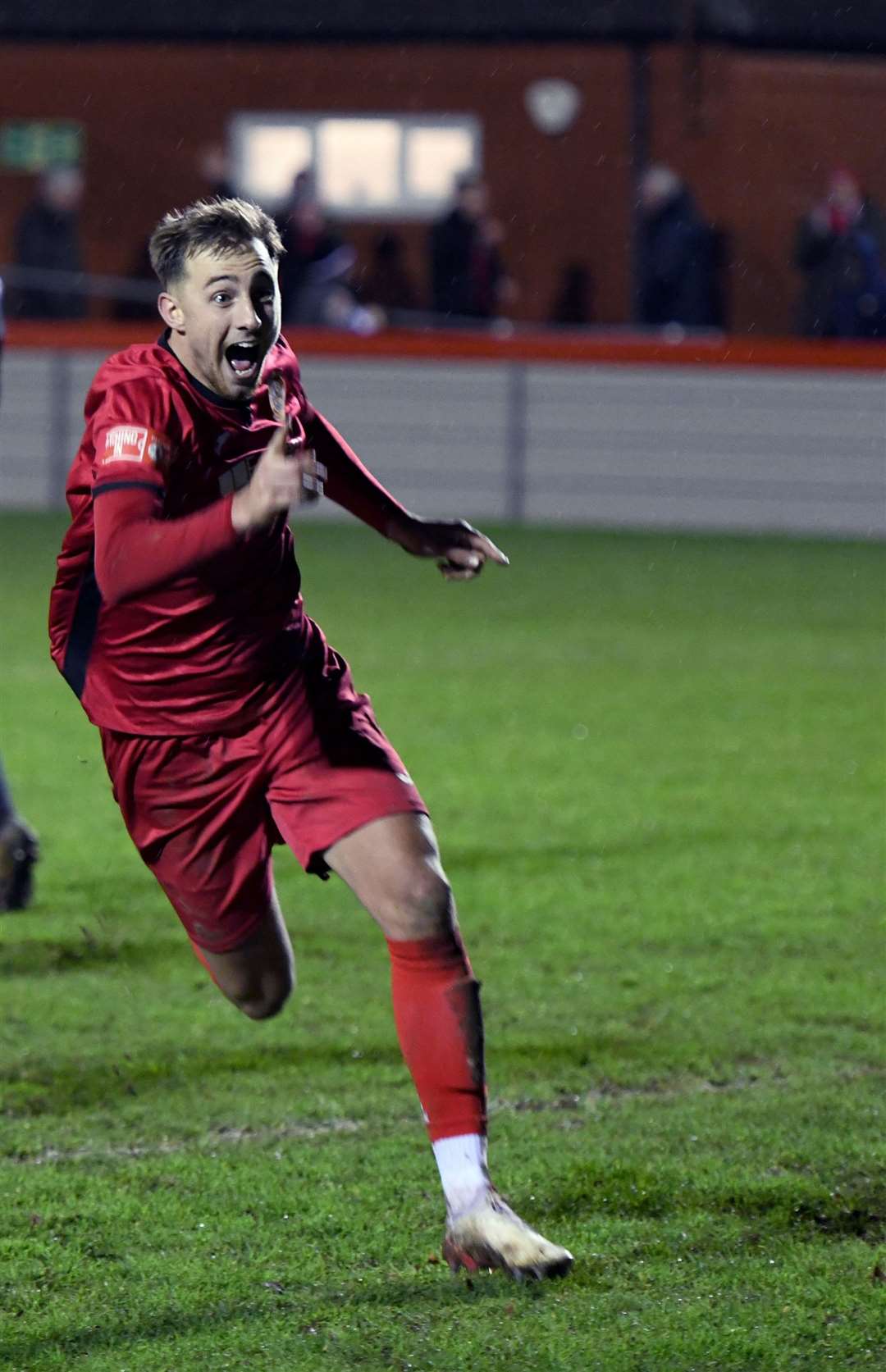 Sam Bennett opened the scoring for Wisbech Town today